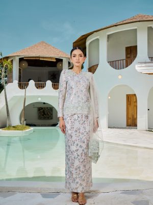 CLAUDYA KURUNG BLUE CANDY (ADULT) RAYA 2026