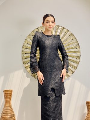 ELARA KURUNG BLACK (ADULT) RAYA 2026