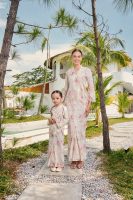 RUMIE KURUNG FLOWER PINK (KIDS) RAYA 2026