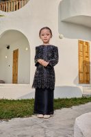 THALIA KURUNG BLACK (KIDS) RAYA 2026