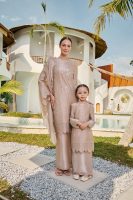 THALIA KURUNG NUDE BROWN (KIDS) RAYA 2026