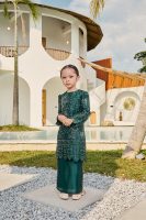 THALIA KURUNG EMERALD GREEN (KIDS) RAYA 2026