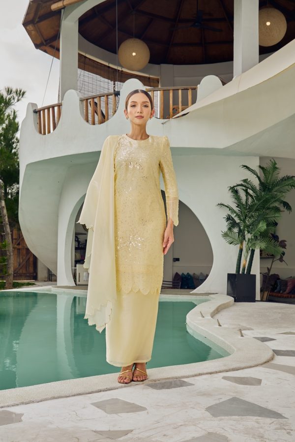 THALIA KURUNG YELLOW (ADULT) RAYA 2026