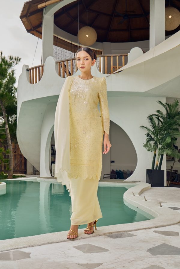 THALIA KURUNG YELLOW (ADULT) RAYA 2026