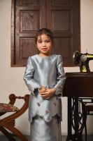 GRACE KURUNG GREY (KIDS) RAYA 2026
