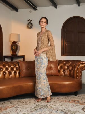Rossa Kurung Brown (1)