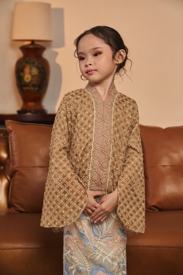 ROSSA KURUNG BROWN (KIDS) RAYA 2026