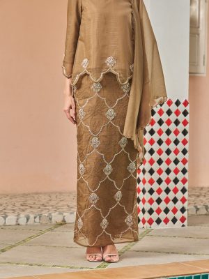 Becca Kurung Adult Dull Brown (2)